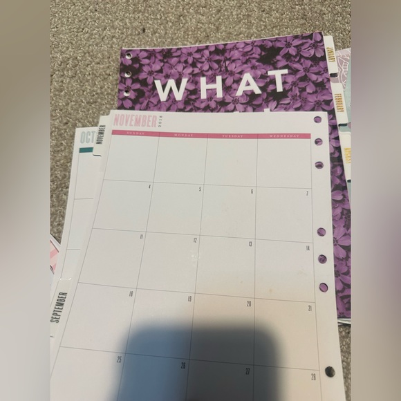 Planner Add In Paper Bundle - Picture 4 of 6